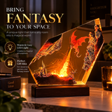 Fire Dragon Halloween Lamp By Loevry